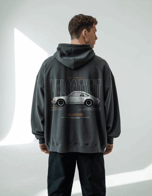 Heavy Classic Car Oversized Hoodie