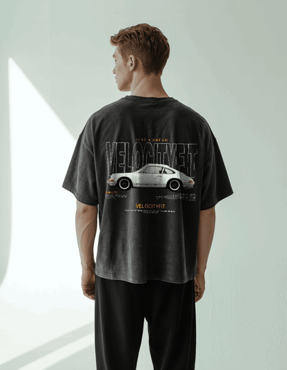 Heavy Classic Car Oversized T-shirt