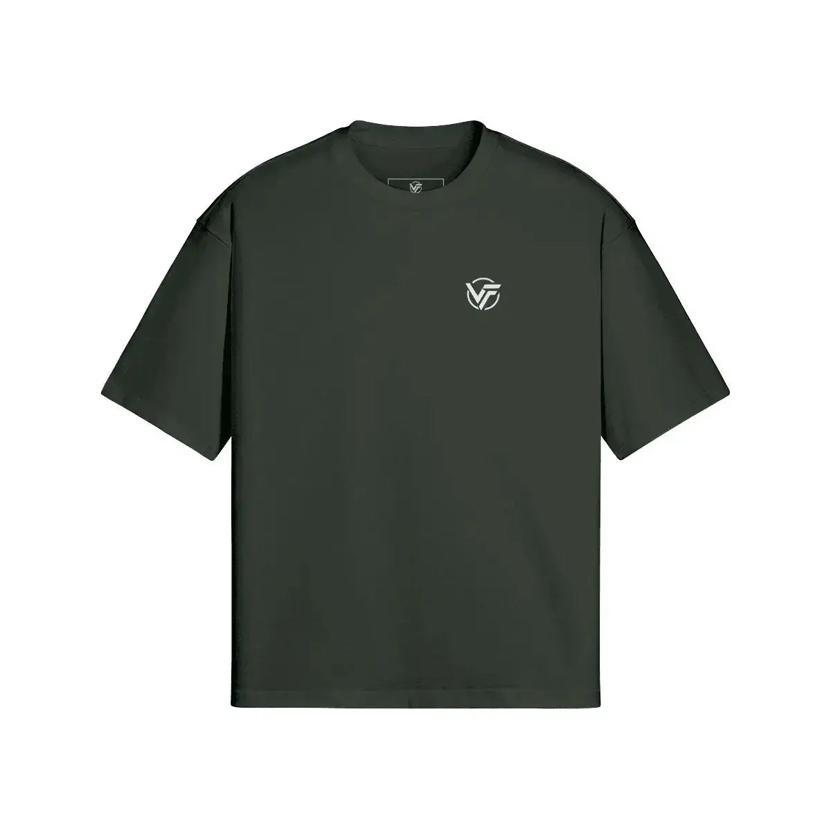 Heavy JDM oversized t-shirt in dark green, made from 100% cotton for ultimate comfort and style.
