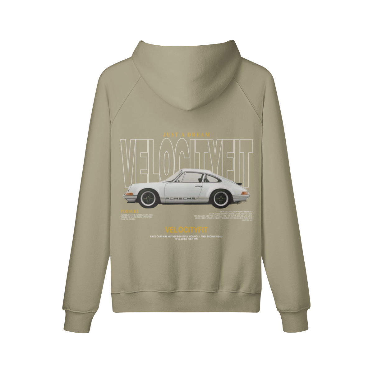 Heavy Classic Car Oversized Hoodie - Car-Inspired Gymwear - TheVelocityFit 