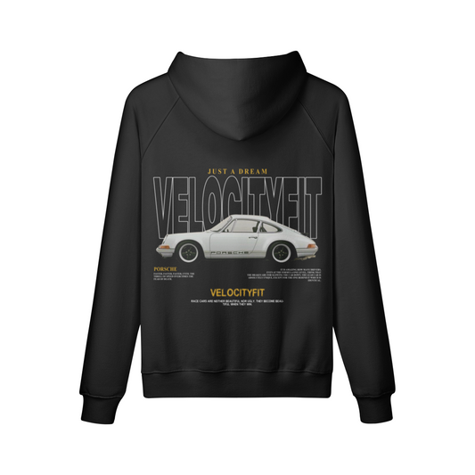 Heavy Classic Car Oversized Hoodie - Car-Inspired Gymwear - TheVelocityFit 