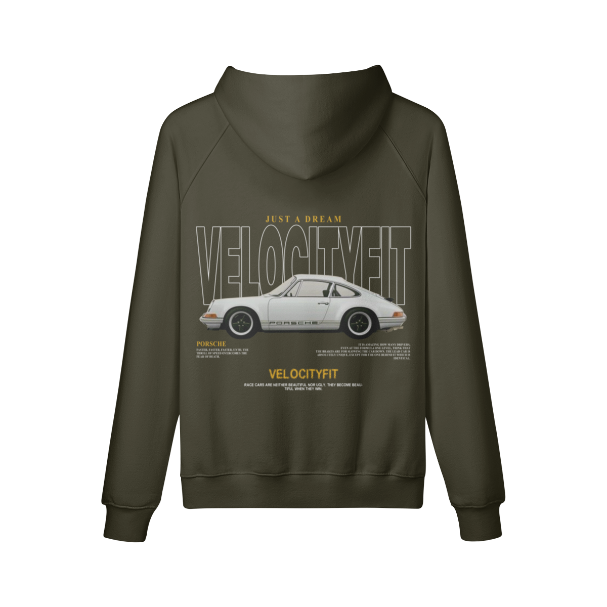Heavy Classic Car Oversized Hoodie - Car-Inspired Gymwear - TheVelocityFit 