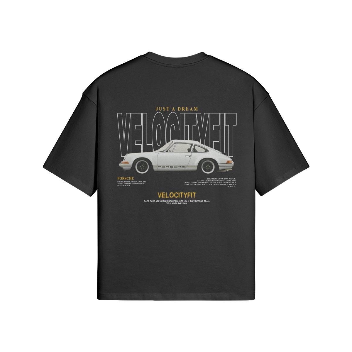 Heavy Classic Car Oversized Shirt - Car-Inspired Gymwear - TheVelocityFit 