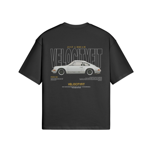 Heavy Classic Car Oversized Shirt - Car-Inspired Gymwear - TheVelocityFit 