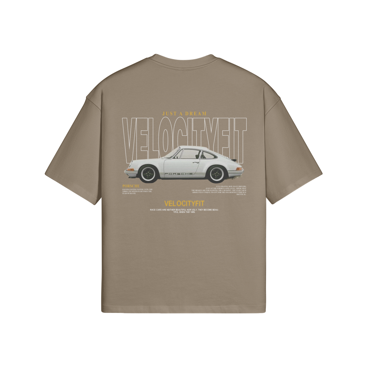 Heavy Classic Car Oversized Shirt - Car-Inspired Gymwear - TheVelocityFit 