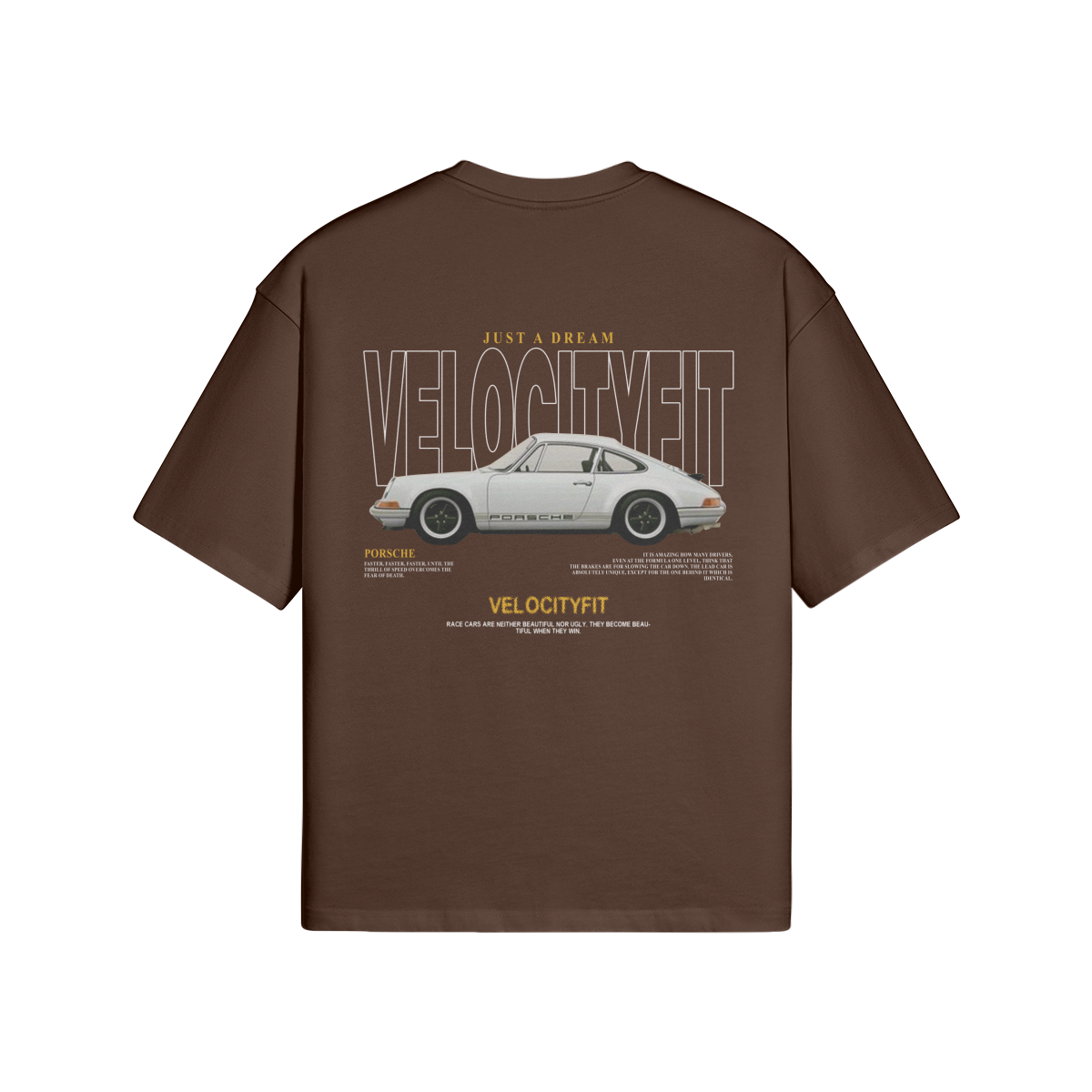 Heavy Classic Car Oversized Shirt - Car-Inspired Gymwear - TheVelocityFit 