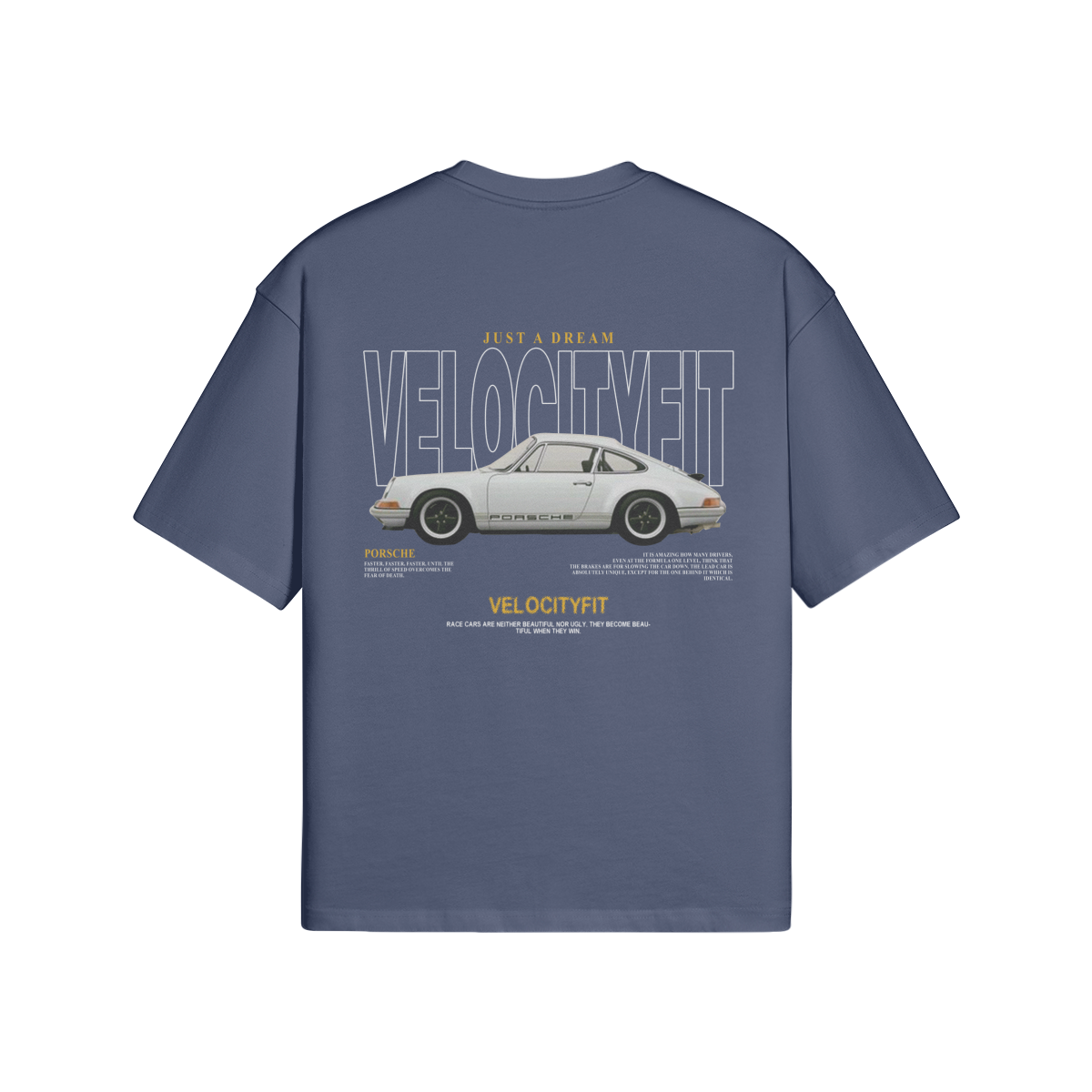 Heavy Classic Car Oversized Shirt - Car-Inspired Gymwear - TheVelocityFit 