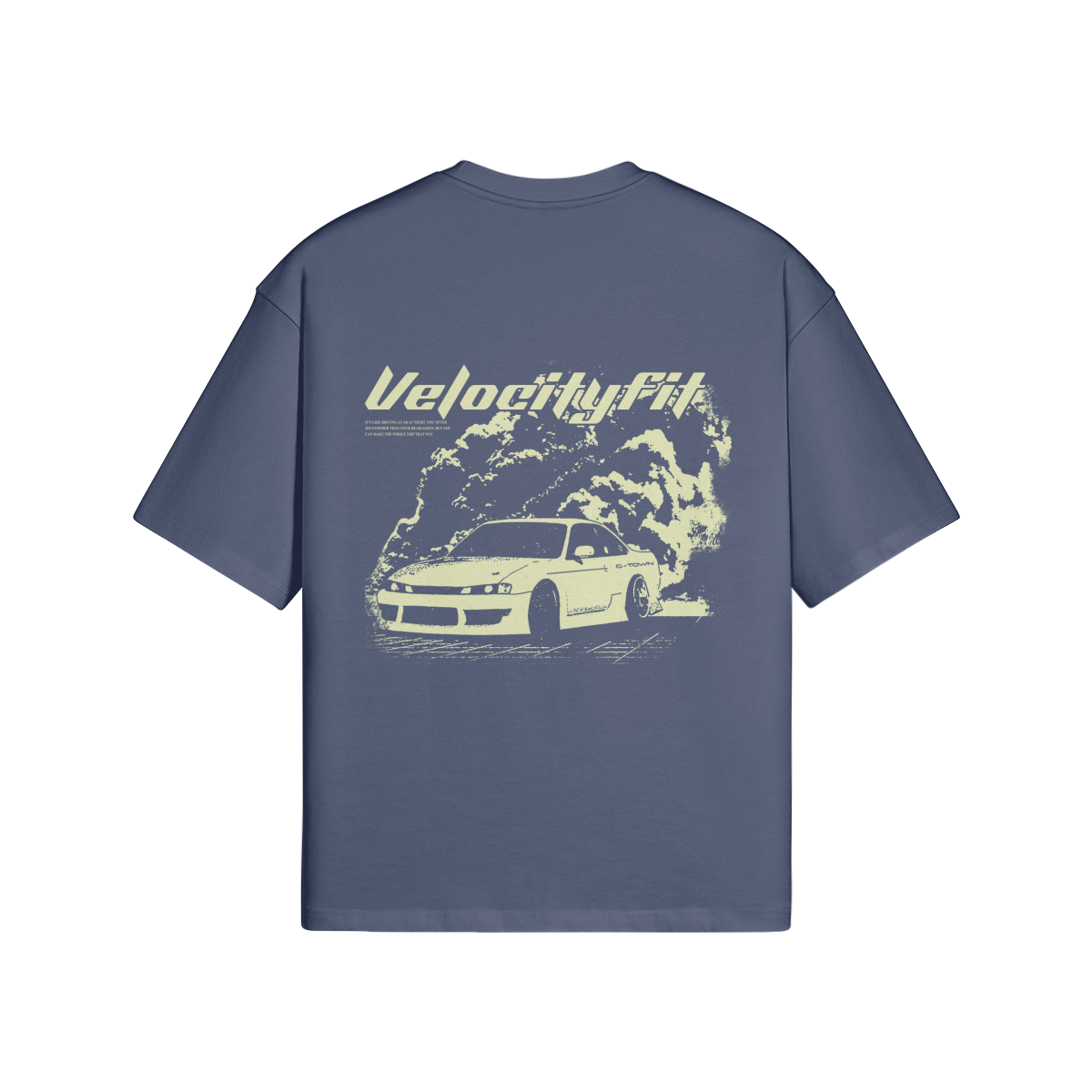 Heavy Drifting Oversized Shirt - Car-Inspired Gymwear - TheVelocityFit 