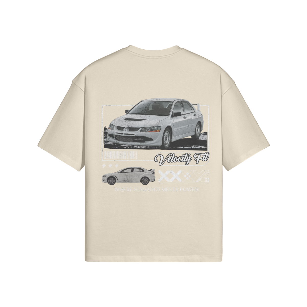 Heavy EVO Oversized Shirt - Car-Inspired Gymwear - TheVelocityFit 