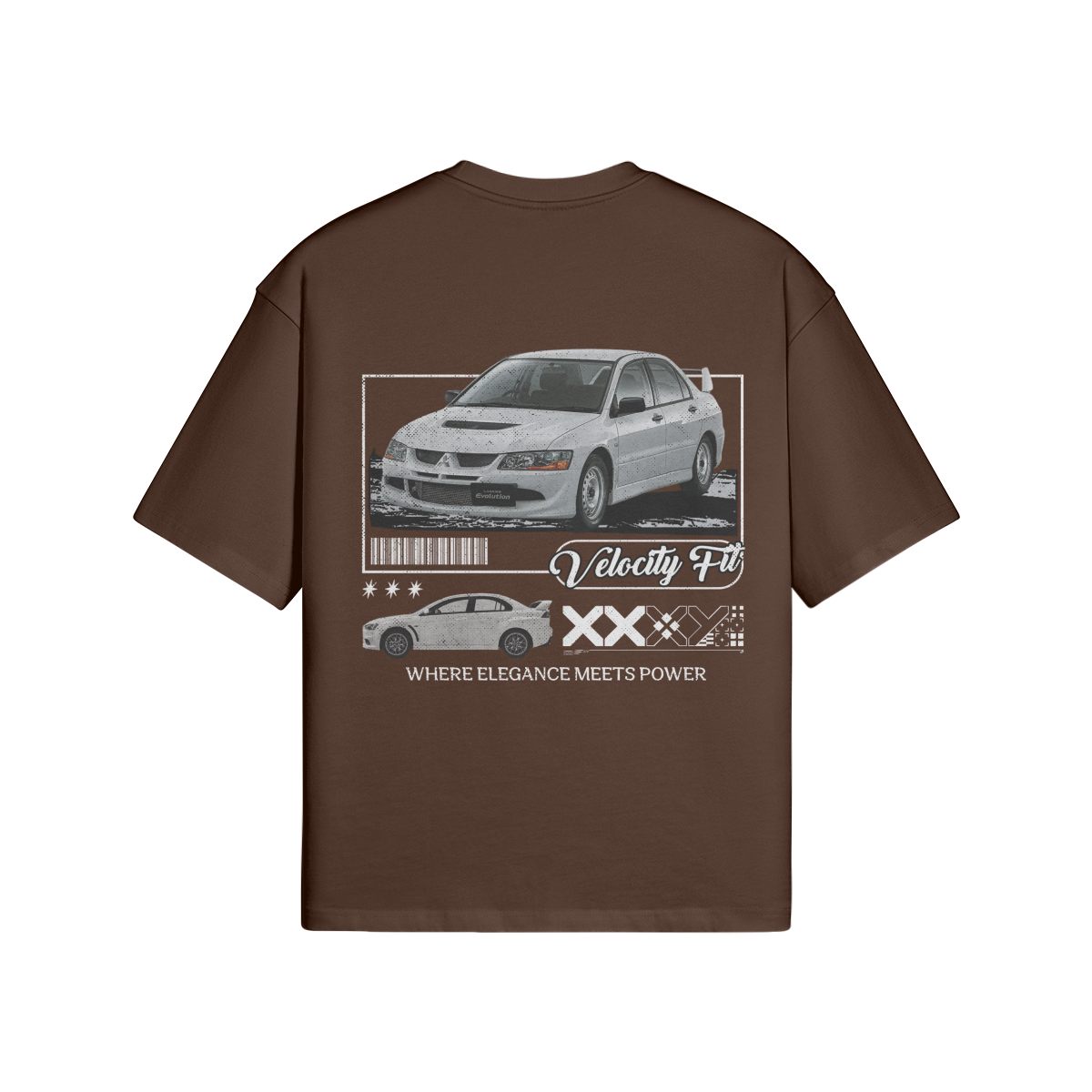 Heavy EVO Oversized Shirt - Car-Inspired Gymwear - TheVelocityFit 