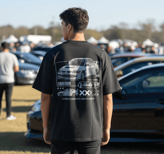 Heavy EVO Oversized Shirt - Car-Inspired Gymwear - TheVelocityFit 