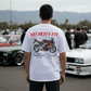 Heavy GPR Oversized Shirt - Car-Inspired Gymwear - TheVelocityFit 