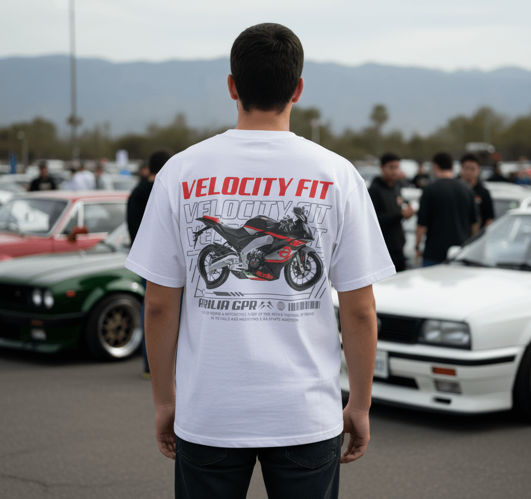 Heavy GPR Oversized Shirt - Car-Inspired Gymwear - TheVelocityFit 
