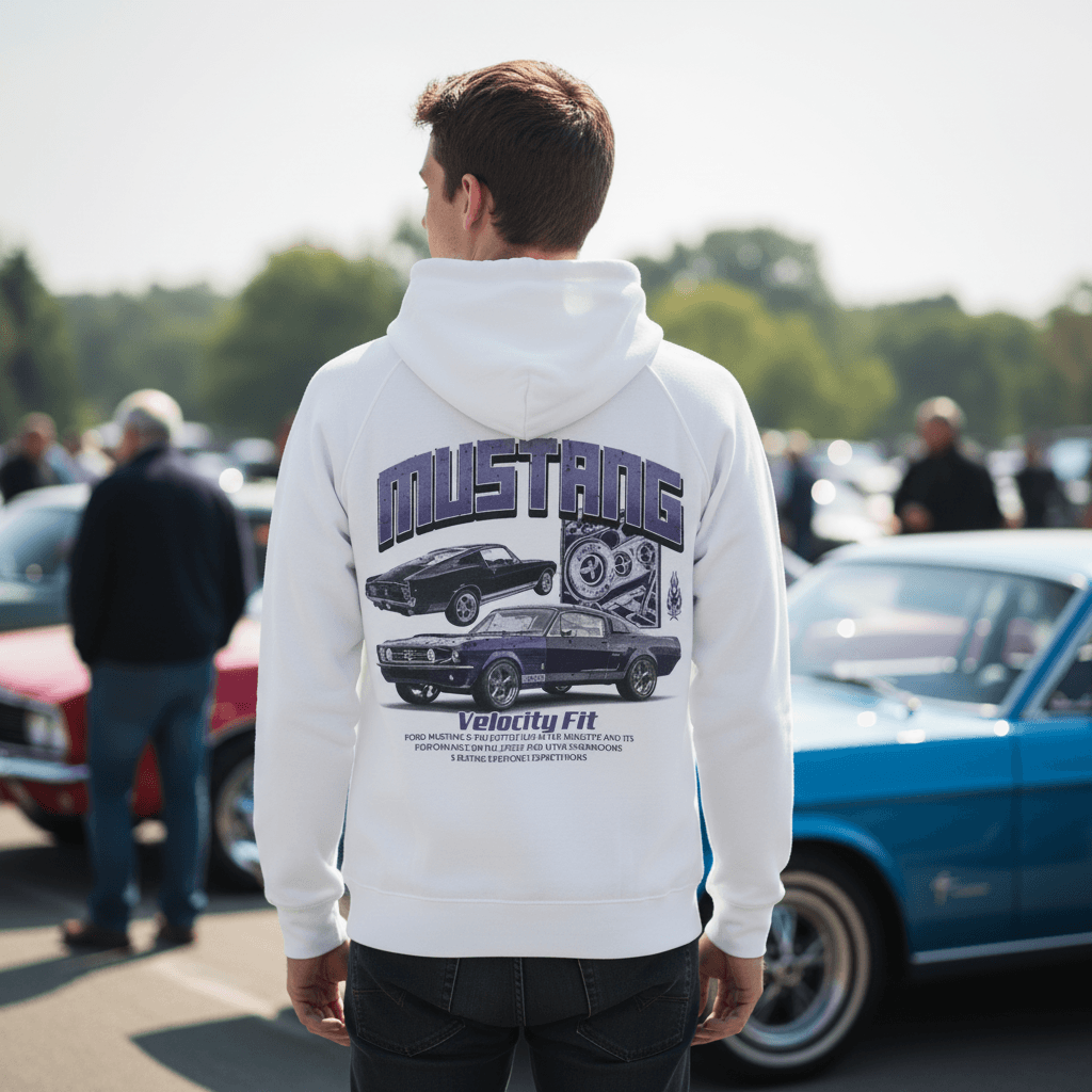 Heavy GT500 Oversized Hoodie - Car-Inspired Gymwear - TheVelocityFit 