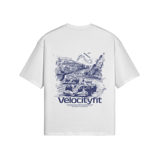 Heavy Monaco Oversized Shirt - Car-Inspired Gymwear - TheVelocityFit 