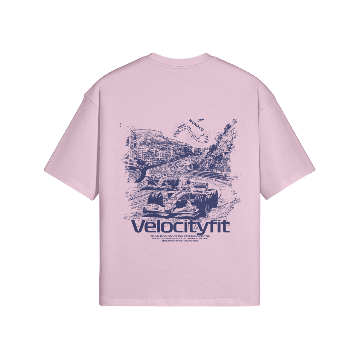Heavy Monaco Oversized Shirt - Car-Inspired Gymwear - TheVelocityFit 