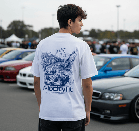 Heavy Monaco Oversized Shirt - Car-Inspired Gymwear - TheVelocityFit 