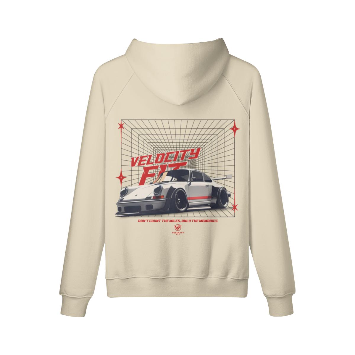 Heavy Porsche Oversized Hoodie - Car-Inspired Gymwear - TheVelocityFit 