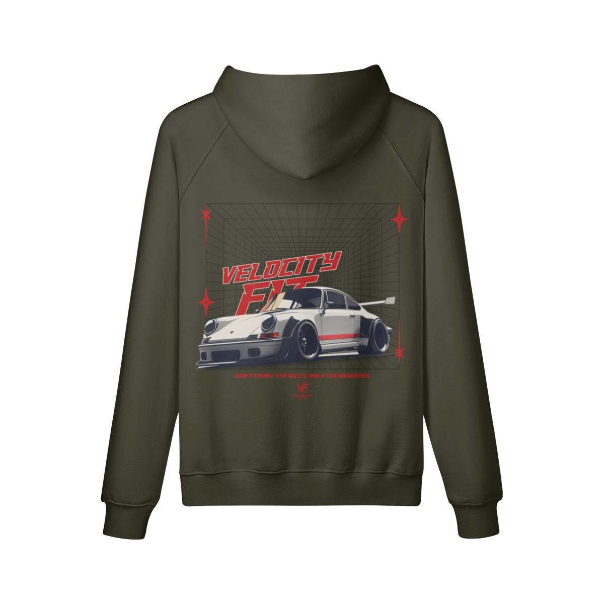 Heavy Porsche Oversized Hoodie - Car-Inspired Gymwear - TheVelocityFit 