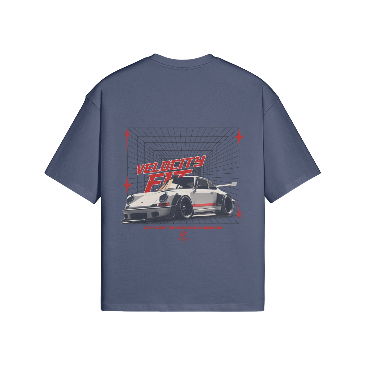 Heavy Porsche Oversized Shirt - Car-Inspired Gymwear - TheVelocityFit 