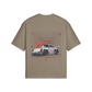 Heavy Porsche Oversized Shirt - Car-Inspired Gymwear - TheVelocityFit 