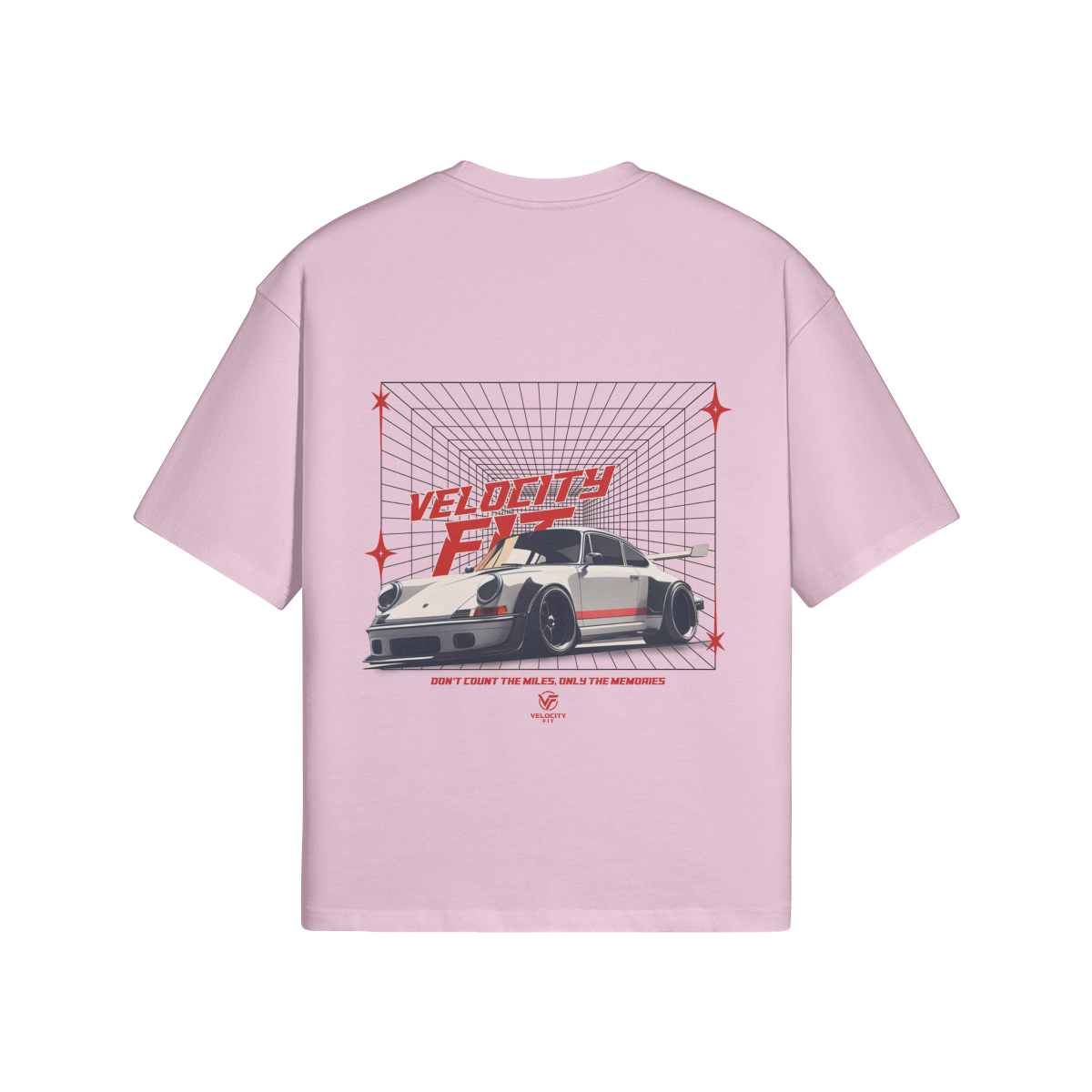 Heavy Porsche Oversized Shirt - Car-Inspired Gymwear - TheVelocityFit 