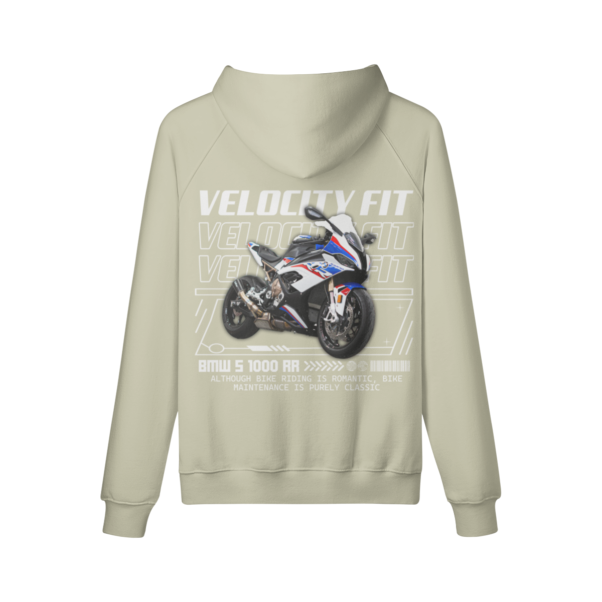 Heavy S1000RR Oversized Hoodie - Car-Inspired Gymwear - TheVelocityFit 