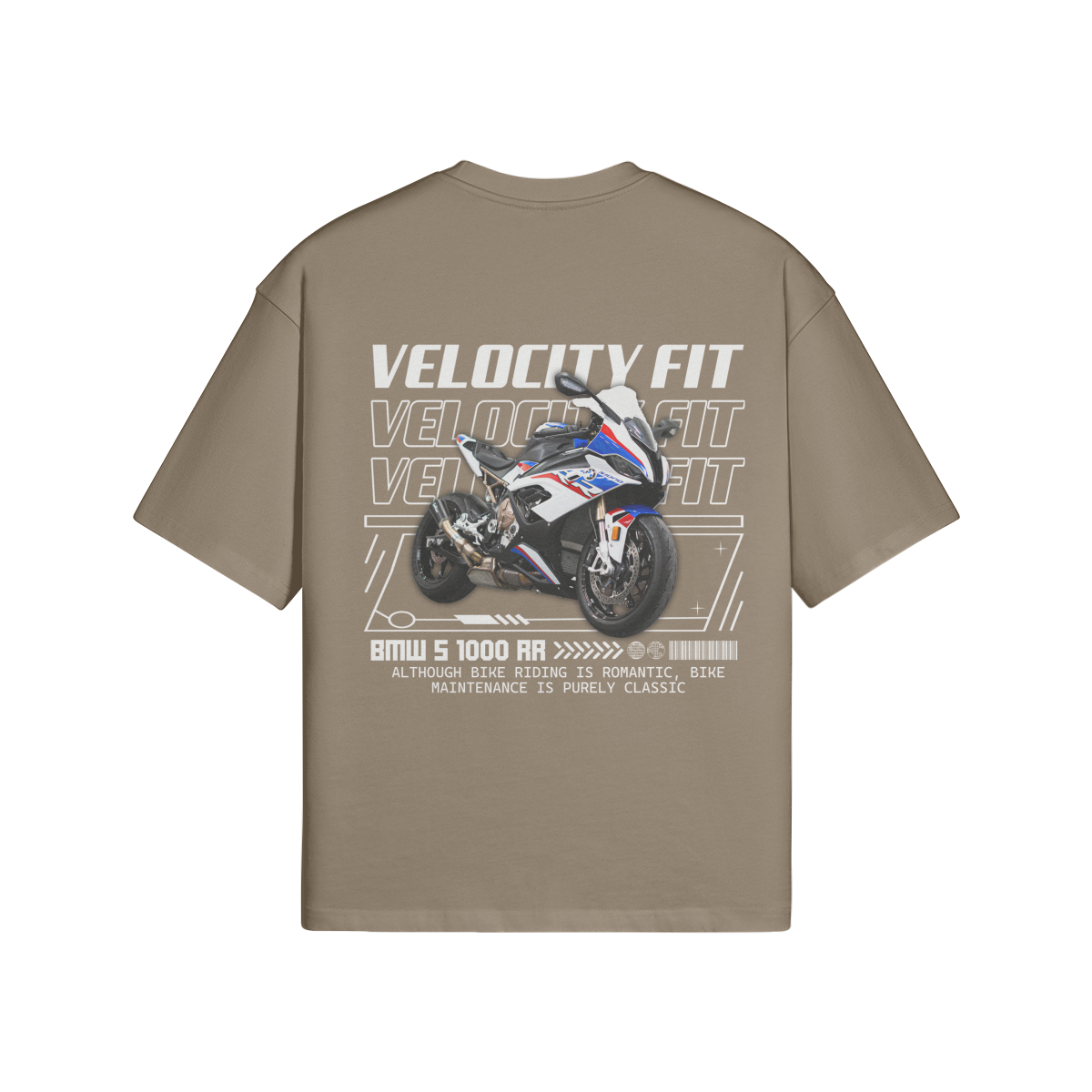 Heavy S1000RR Oversized Shirt - Car-Inspired Gymwear - TheVelocityFit 