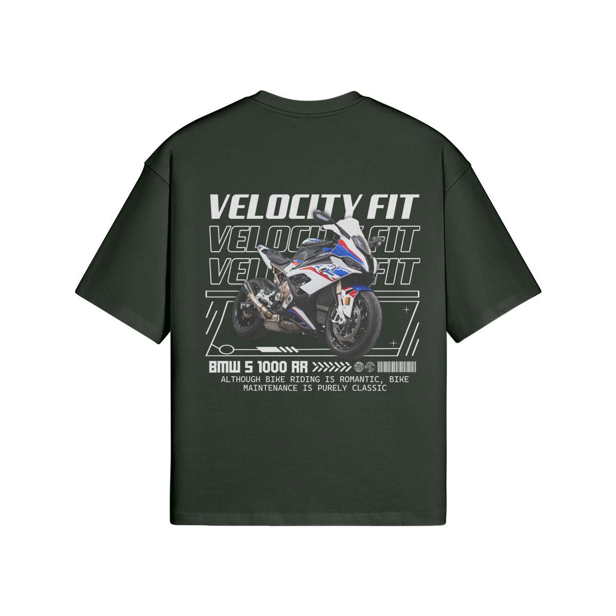 Heavy S1000RR Oversized Shirt - Car-Inspired Gymwear - TheVelocityFit 