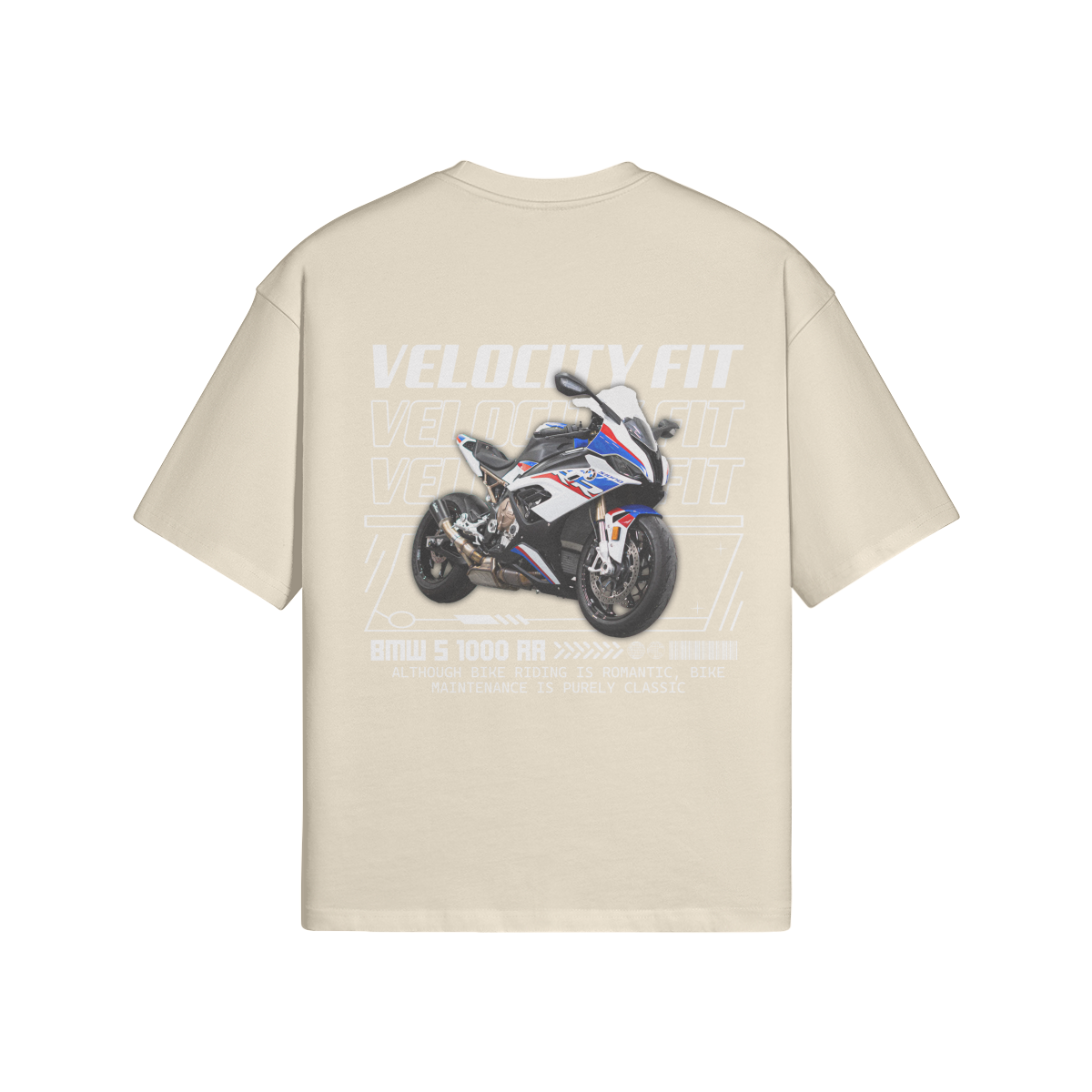 Heavy S1000RR Oversized Shirt - Car-Inspired Gymwear - TheVelocityFit 