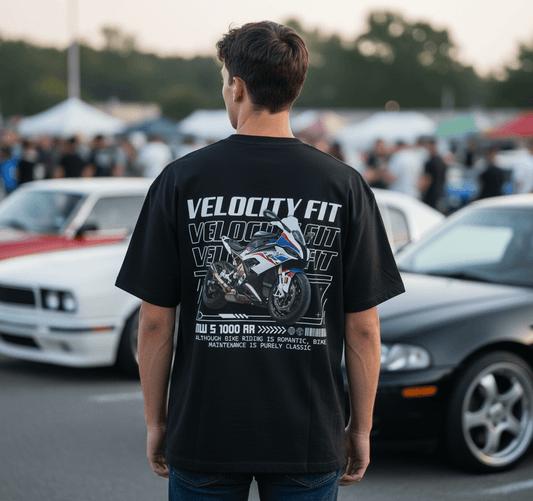 Heavy S1000RR Oversized Shirt - Car-Inspired Gymwear - TheVelocityFit 