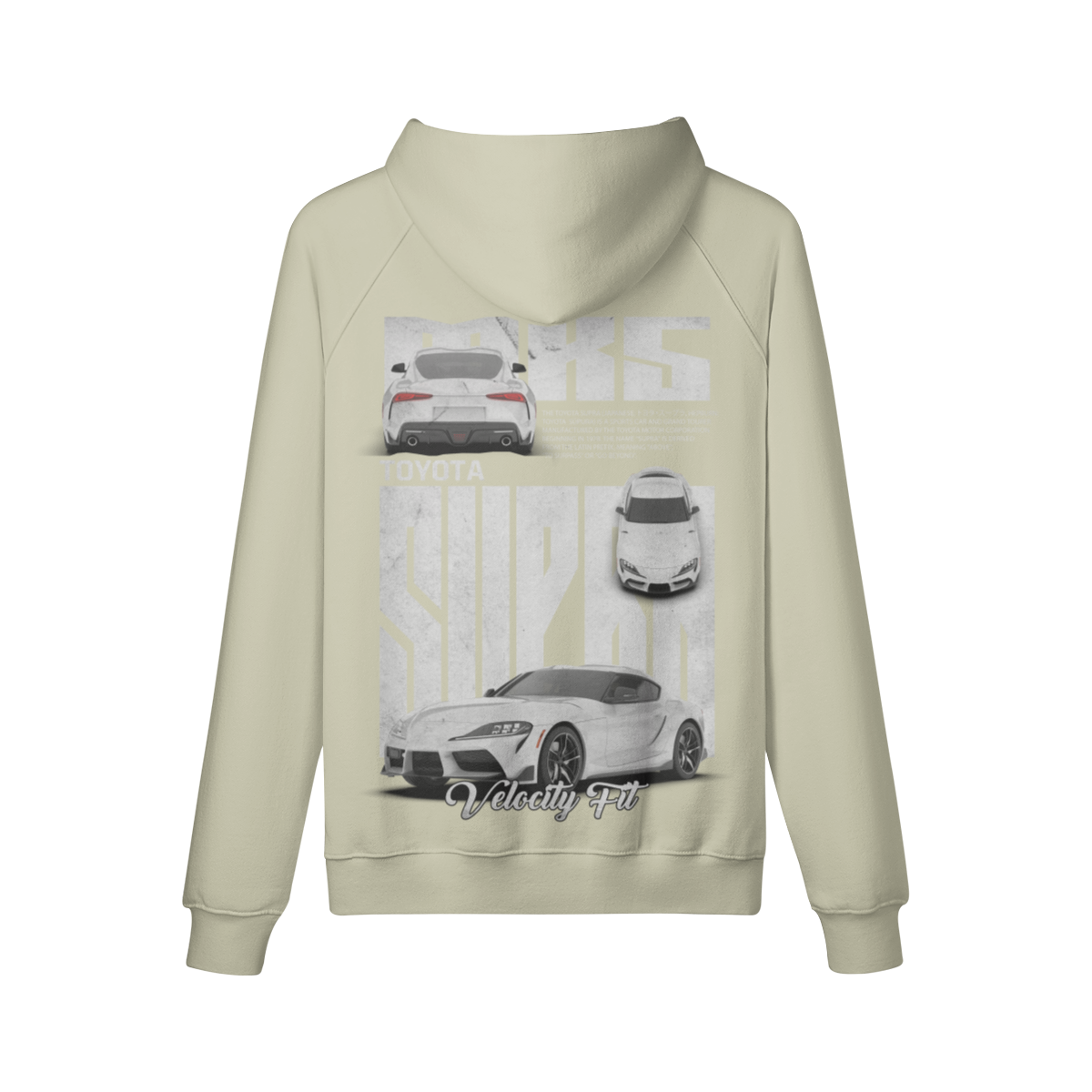 Heavy Supra MK5 Oversized Hoodie - Car-Inspired Gymwear - TheVelocityFit 