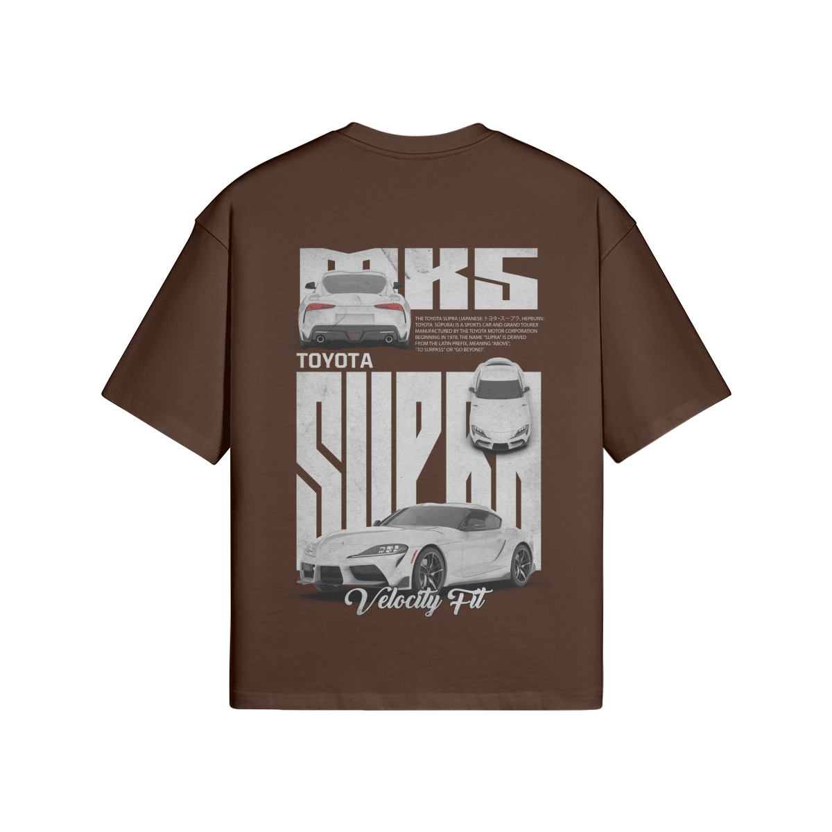 Heavy Supra MK5 Oversized Shirt - Car-Inspired Gymwear - TheVelocityFit 