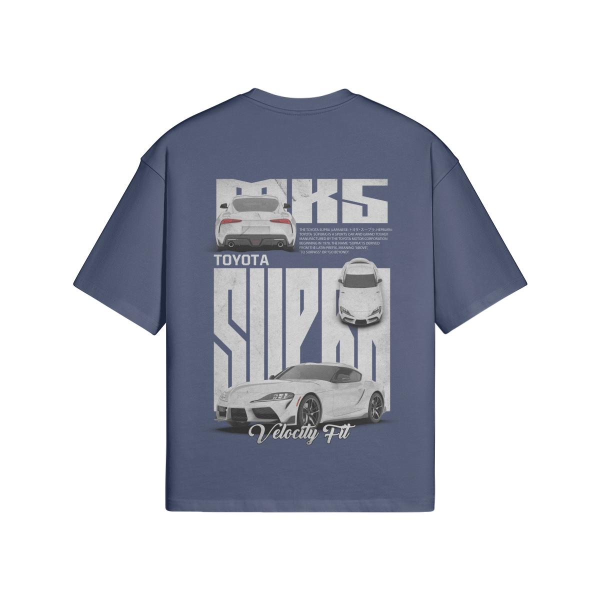 Heavy Supra MK5 Oversized Shirt - Car-Inspired Gymwear - TheVelocityFit 