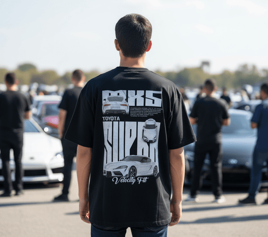 Heavy Supra MK5 Oversized Shirt - Car-Inspired Gymwear - TheVelocityFit 