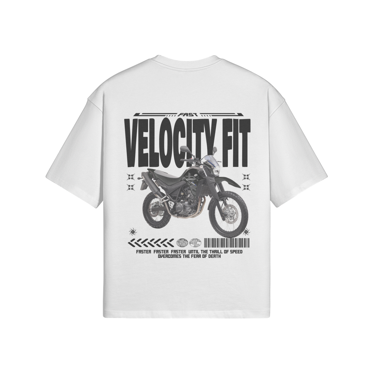 Heavy XT660 Oversized Shirt - Car-Inspired Gymwear - TheVelocityFit 
