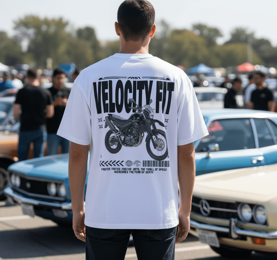Heavy XT660 Oversized Shirt - Car-Inspired Gymwear - TheVelocityFit 